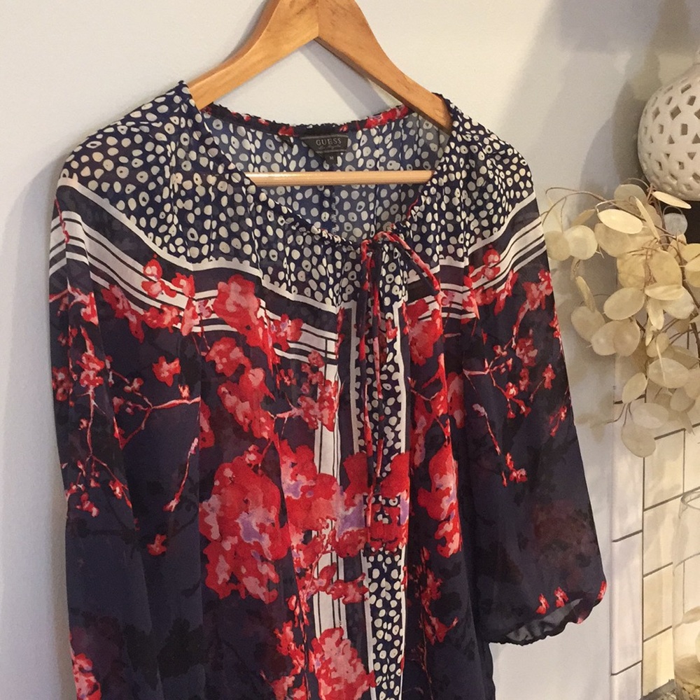 Sheer Guess Top